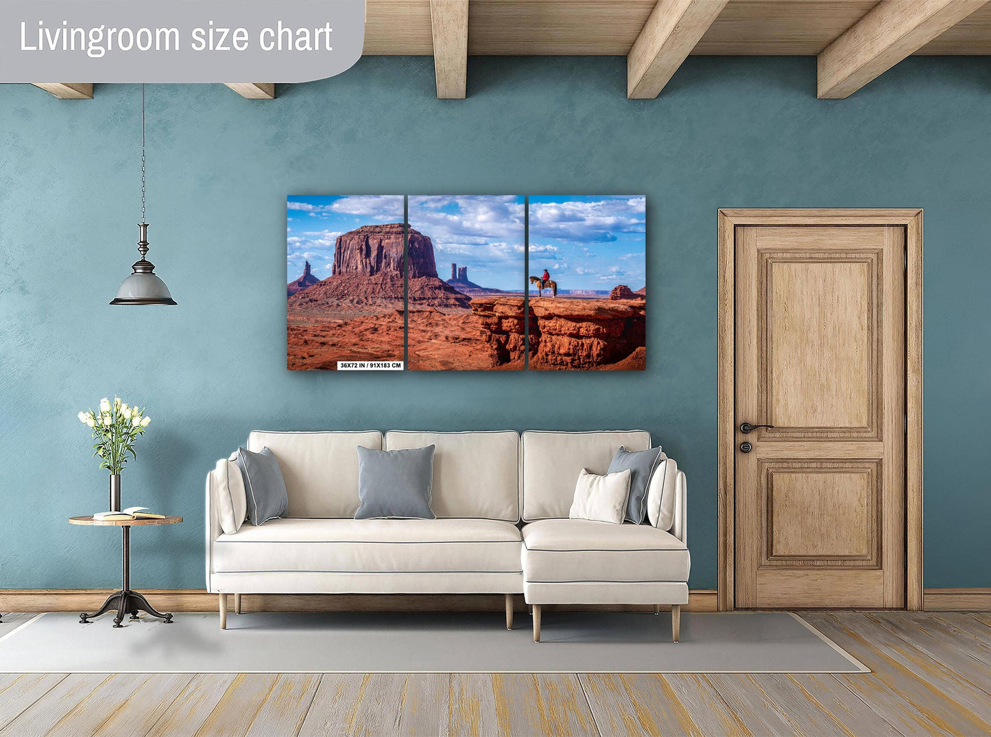 Monument Valley Print - Desert Wall Art of John Ford's Point, Utah Landscape Photography on Photo Paper, Canvas, Acrylic & Metal Decor