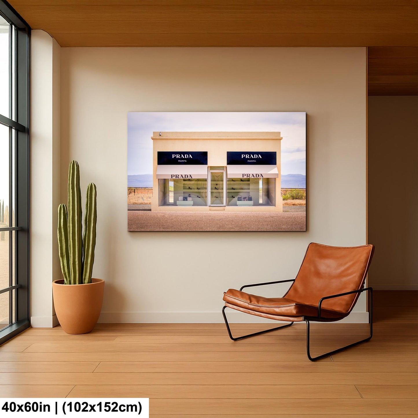 Marfa Texas Photo Print - Luxury Desert Wall Art | Ready to Hang Canvas