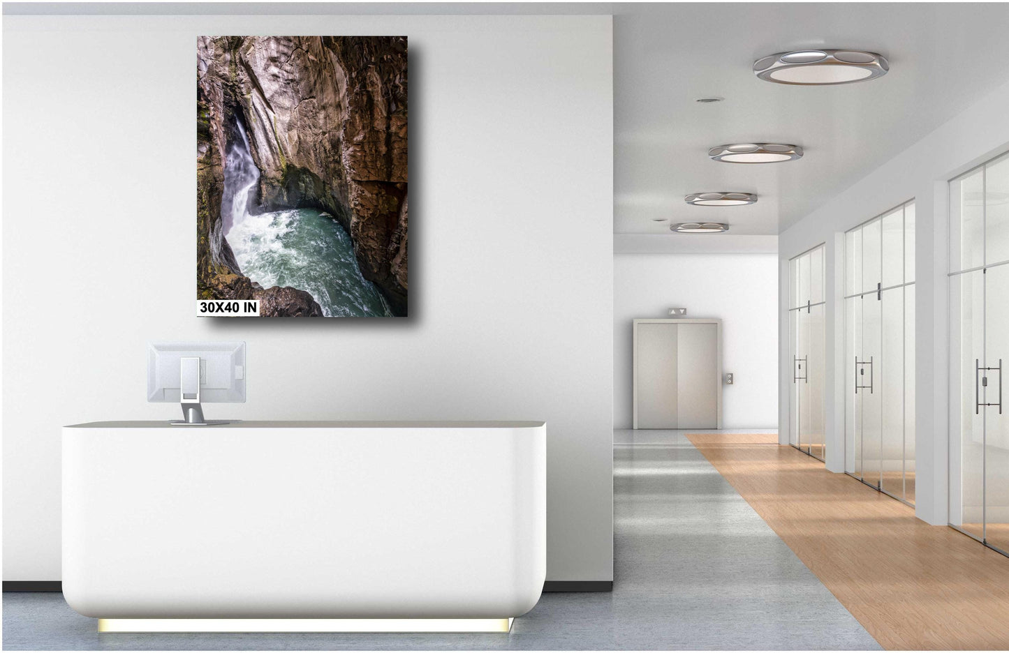 Box Canon Falls Print: Stunning Rocky Mountain Waterfall Art - Ouray Colorado Alpine Loop Landscape Photography