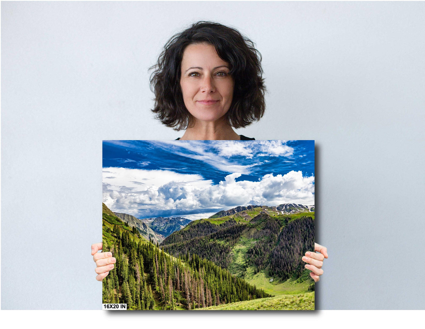 Rocky Mountains Colorado: Cinnamon Pass Summit View Landscape Photography, Silverton/Ouray Alpine Print, Wall Art Decor