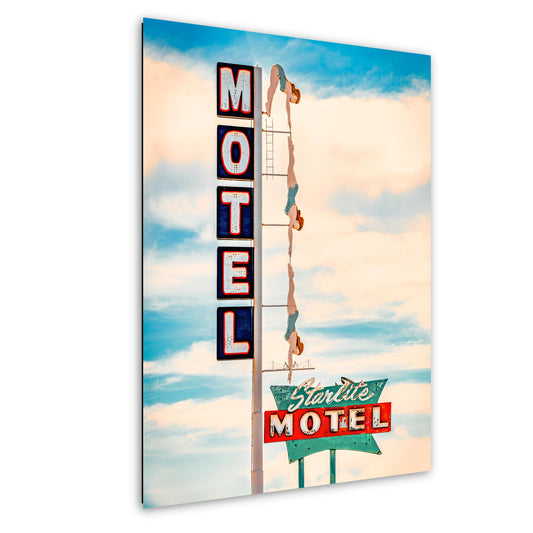 Mid Century Modern Art Photography - Starlite Motel Mesa AZ, Fine Art Print on Premium Paper, Canvas, Acrylic & Metal Wall Decor