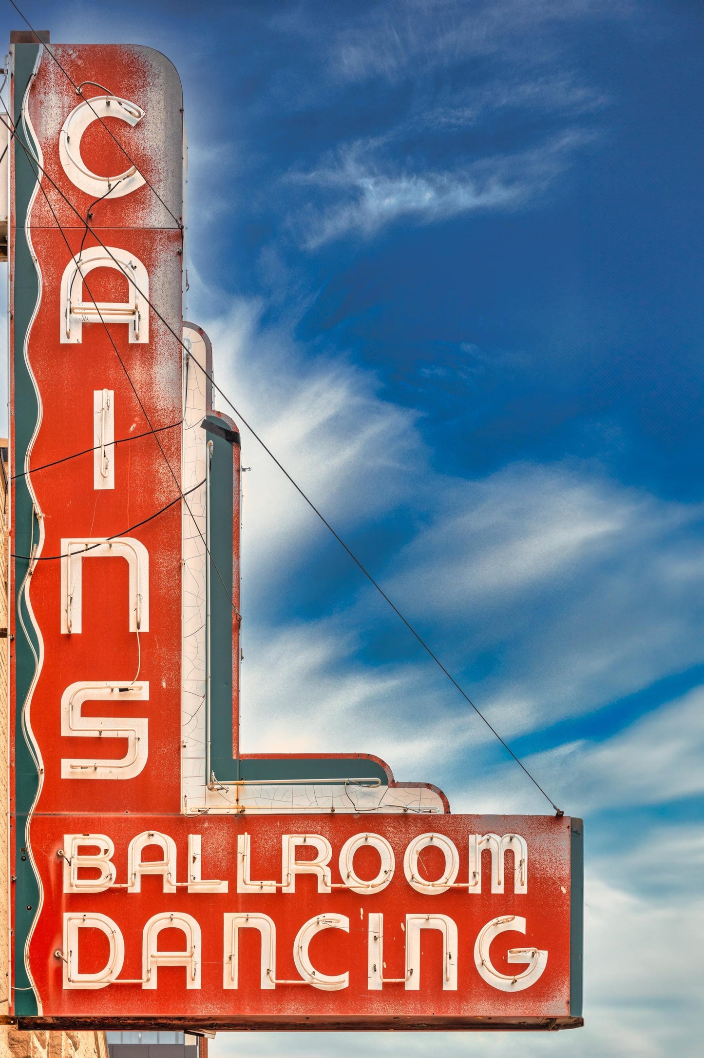 Cain's Ballroom Tulsa OK Neon Sign Wall Art - Americana Music Venue Print in Multiple Sizes & Mediums, Perfect for Home Decor