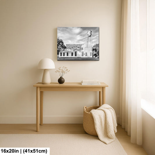 Gruene Hall Photo Print – Texas Hill Country Art | Black and White Wall Decor