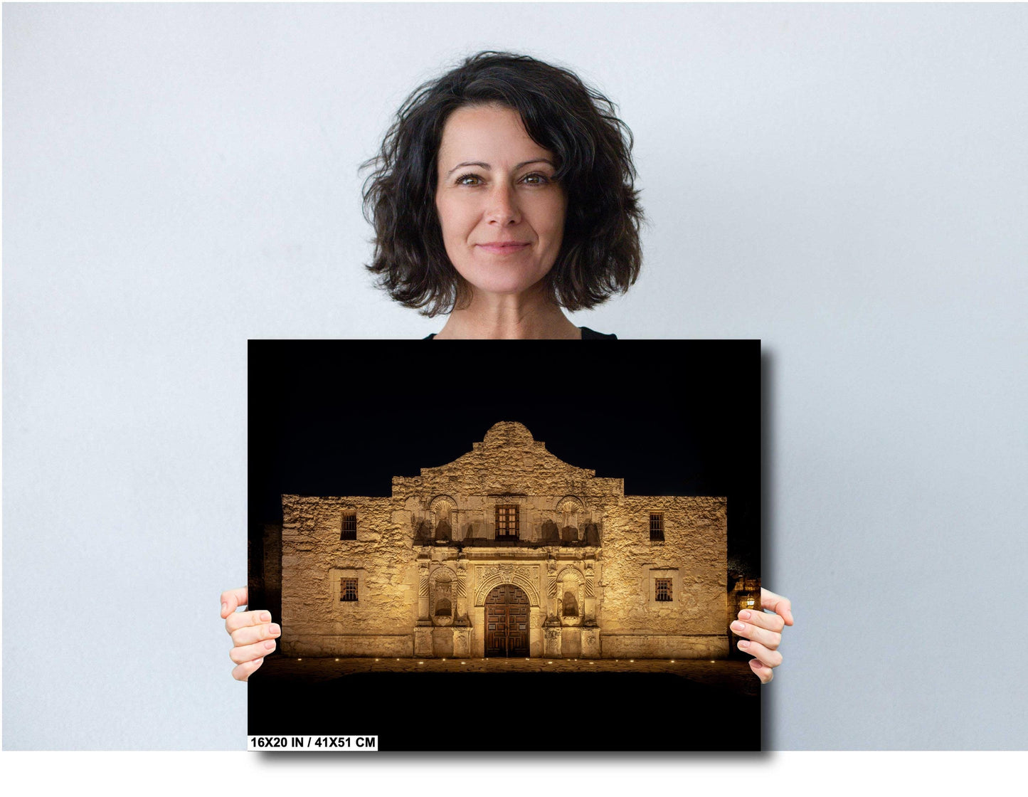 San Antonio Art - Alamo Fine Art Print | Texas History Wall Decor on Premium Photo Paper, Ready to Hang Canvas, Acrylic & Metal Options