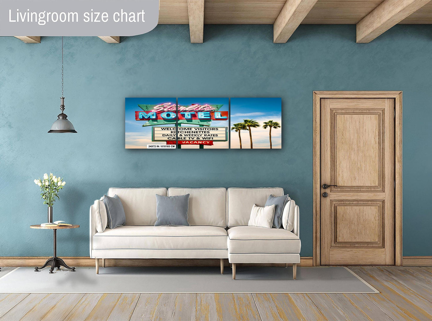 Starlite Motel Mid Century Modern Art Photography - Mesa AZ Fine Art Print on Premium Paper, Canvas & Metal Wall Decor