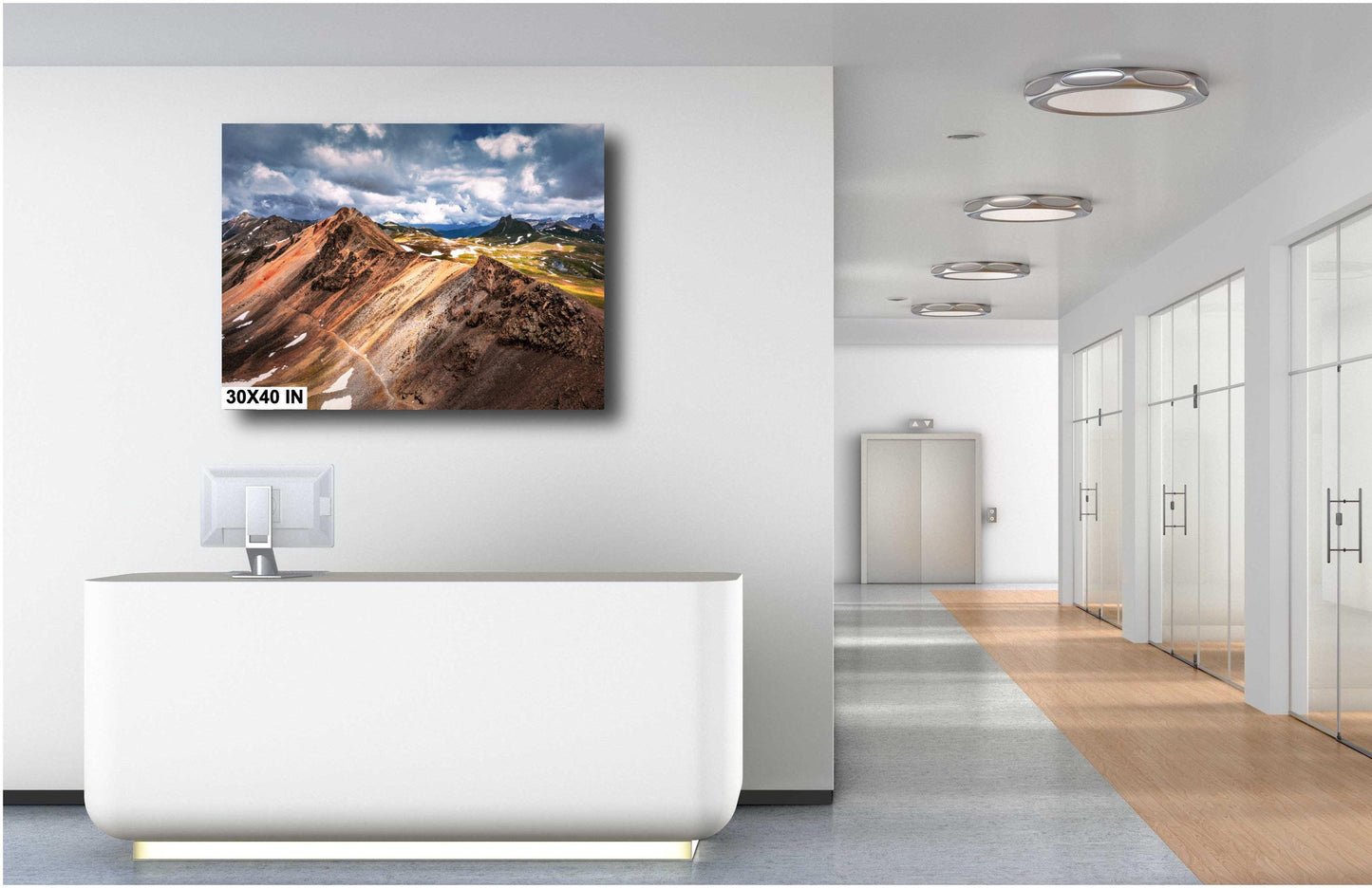 Rocky Mountain Colorado Alpine Loop: Engineer Pass Summit View Photography Print, Silverton & Ouray Wall Art Decor