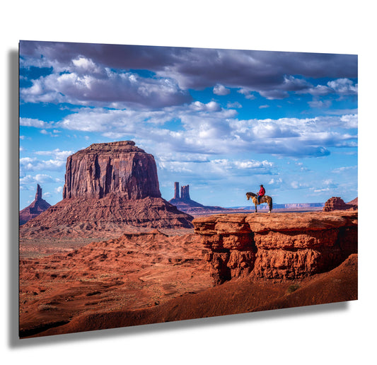 Monument Valley Print - Desert Wall Art of John Ford's Point, Utah Landscape Photography on Photo Paper, Canvas, Acrylic & Metal Decor