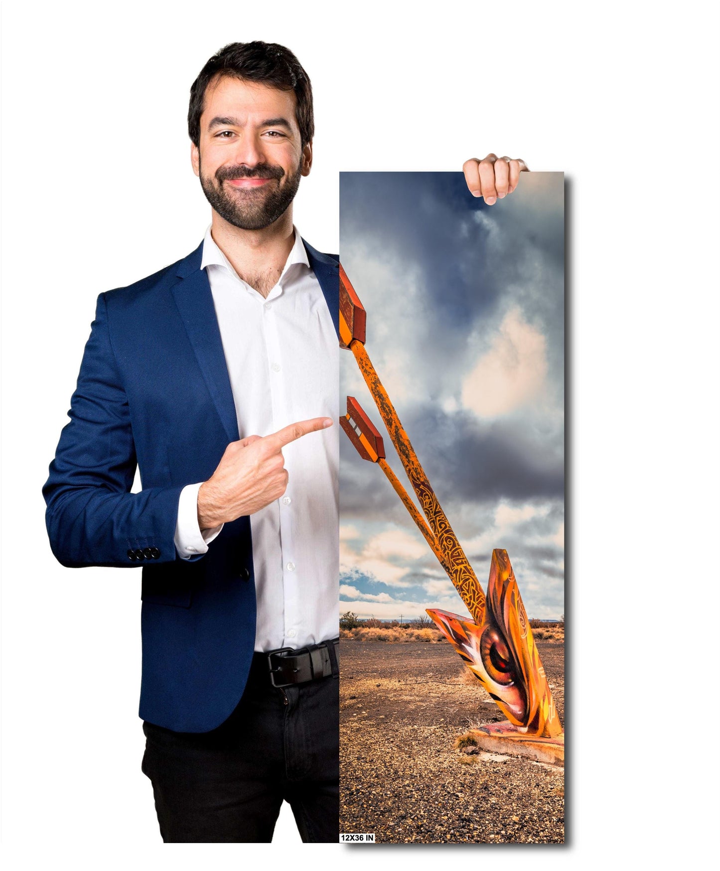 Twin Arrows Fine Art Print | Route 66 Arizona Wall Art on Premium Photo Paper, Canvas, Acrylic & Metal Options