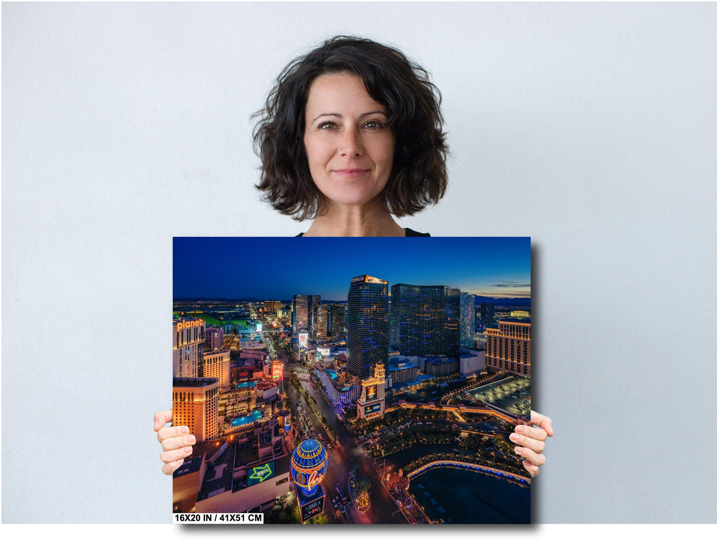 Las Vegas Strip Skyline Wall Art - Aerial Photo Canvas, Metal & Acrylic Prints - Modern Home Decor, Ready to Hang