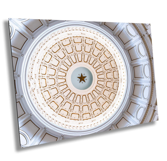 Texas State Capitol Fine Art Photography Print | Historical Rotunda Wall Art | Framed or Ready-to-Hang Canvas, Acrylic, Metal