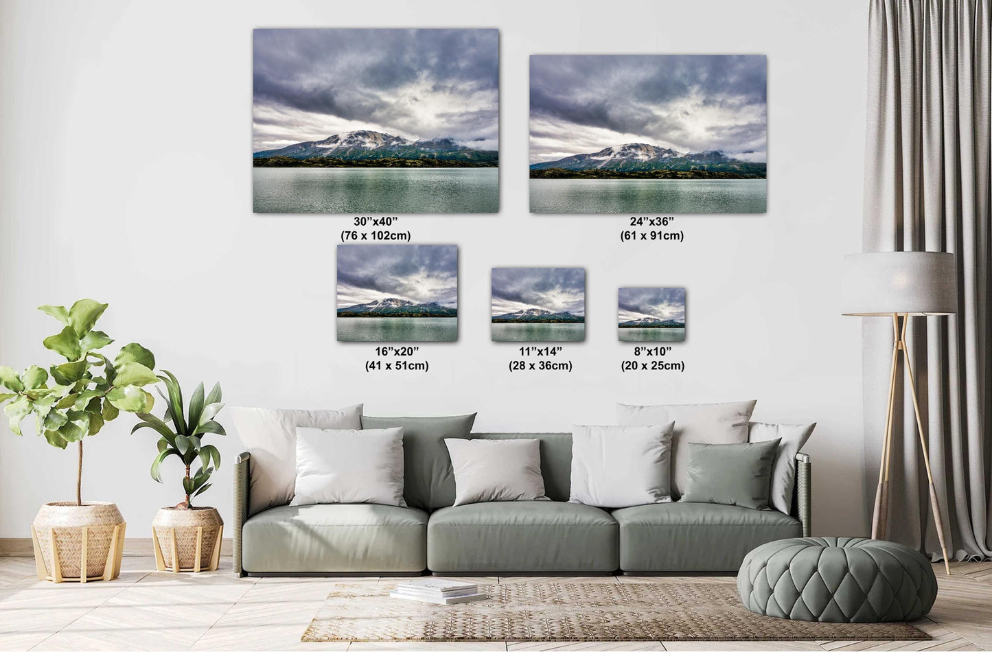 Bernard Lake at Fraser, BC: White Pass & Yukon Railway - Alaska Cruise Art Print