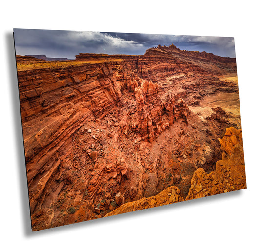 Moab Chicken Corners Trail Landscape Print - Utah Desert Photography Wall Art in Premium Photo Paper, Canvas, Acrylic & Metal