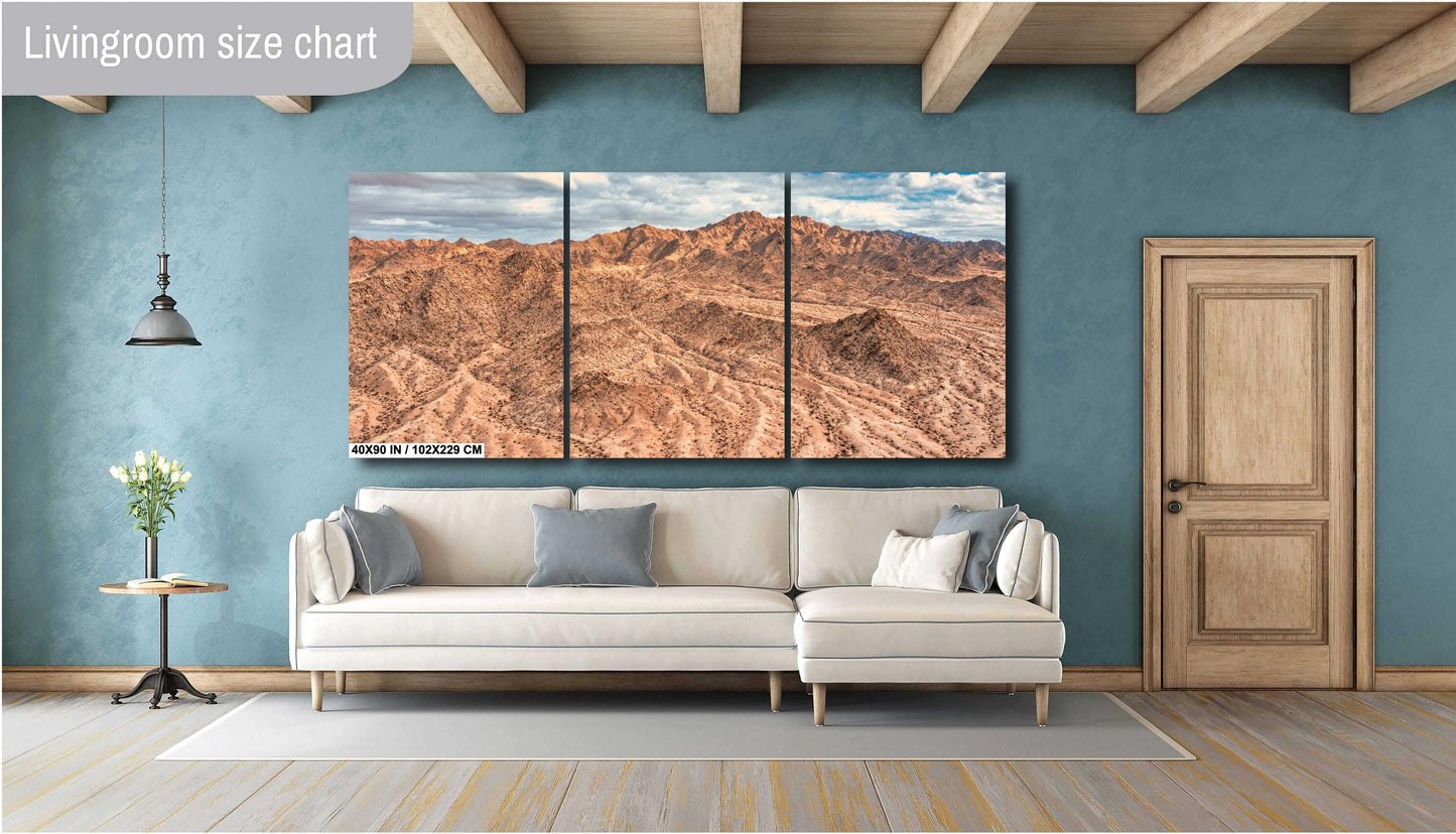 Chuckwalla Mountains Photography Print | Mojave Desert Landscape Art | Southern California Wall Decor, Nature Photography
