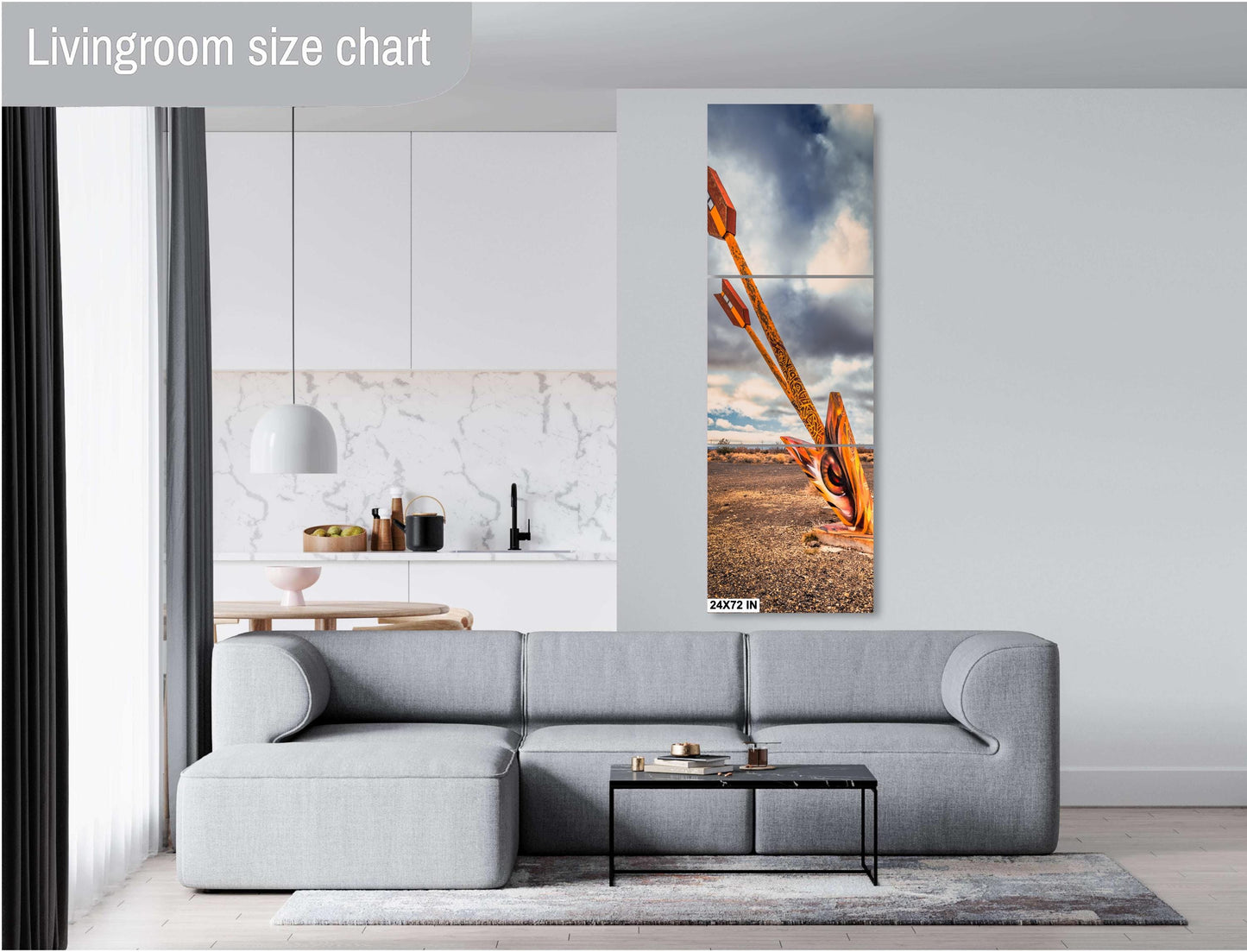 Twin Arrows Fine Art Print | Route 66 Arizona Wall Art on Premium Photo Paper, Canvas, Acrylic & Metal Options