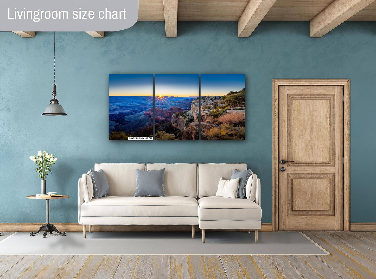 Grand Canyon Print - Arizona Sunrise Photo on the South Rim, Premium Paper, Canvas, Acrylic & Metal Options
