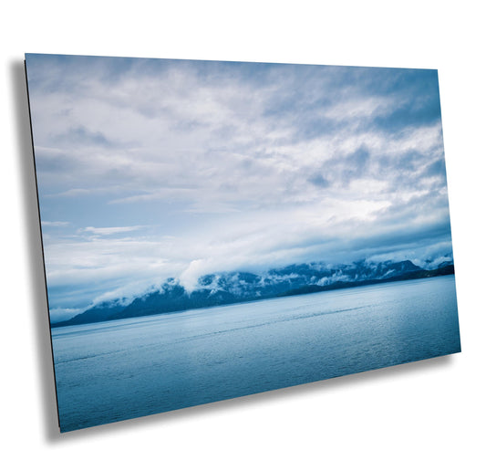 Alaska Inside Passage - Misty Mountains Cruise Art, Nature Wall Decor & Glacier Bay Photography on Premium Photo Paper, Canvas, or Metal