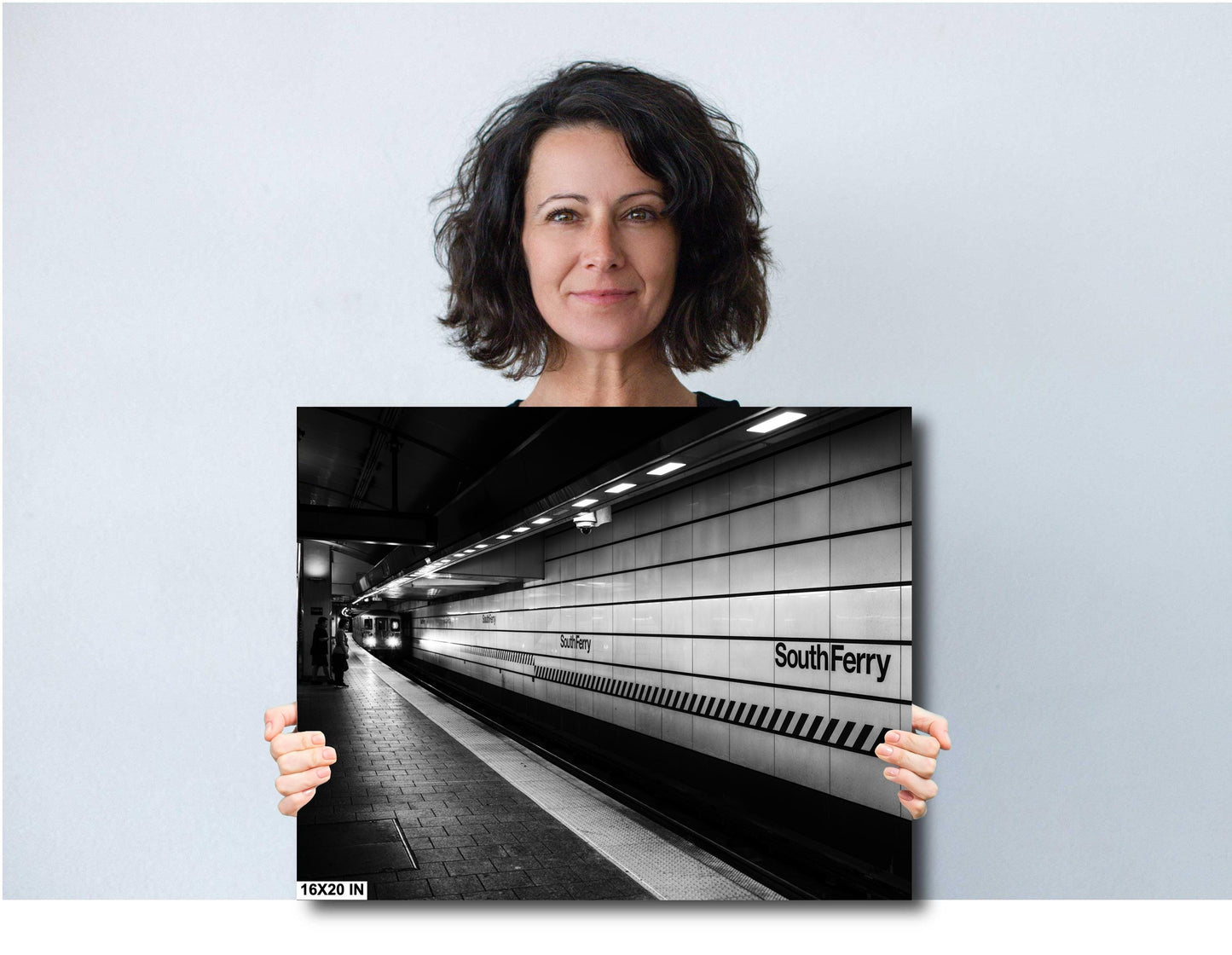 South Ferry NYC Subway Station Canvas Print: MTA Art, Manhattan, Staten Island Ferry & Battery Park Photo Decor