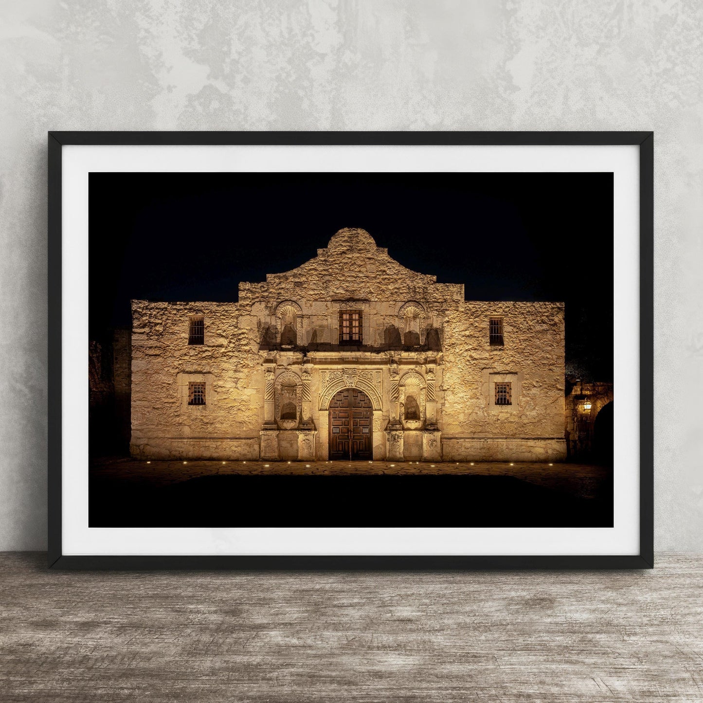 San Antonio Alamo Print - Texas Wall Art | Historic Photo Decor Large Wall Decor