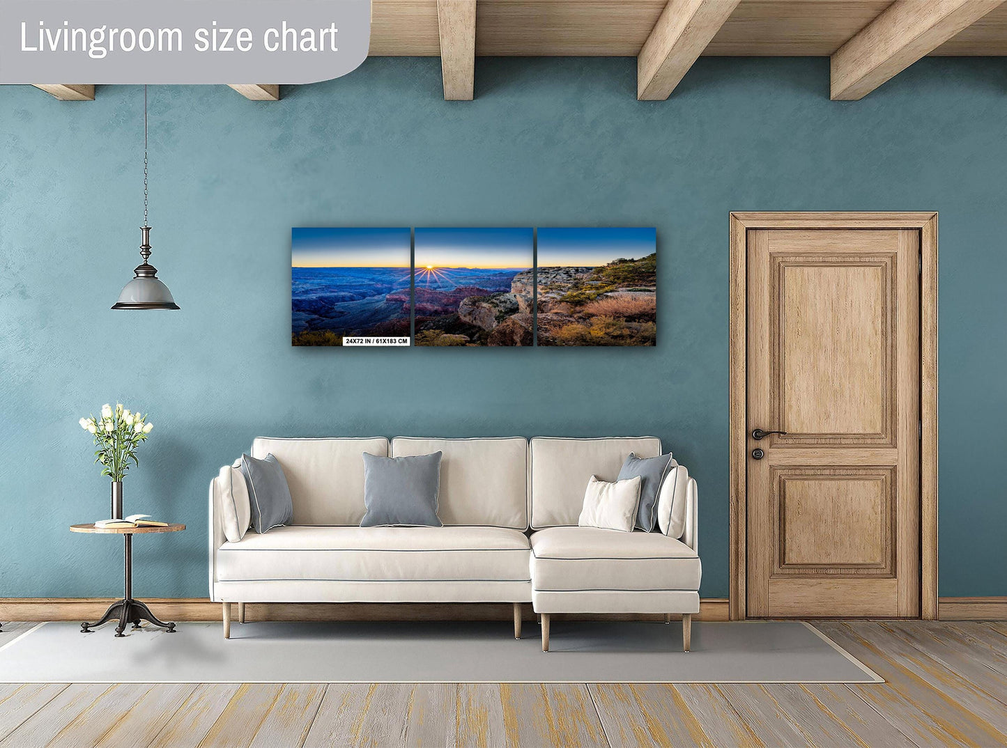 Grand Canyon Print - Arizona Sunrise Photo on the South Rim, Premium Paper, Canvas, Acrylic & Metal Options