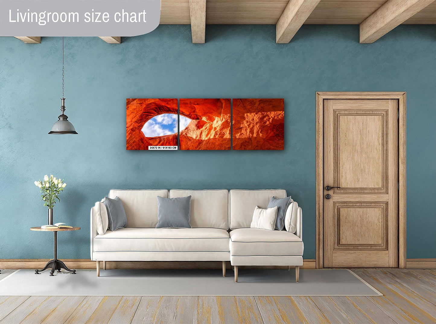 Monument Valley Art Print - Sun's Eye Arch Arizona Landscape Photo on Canvas, Metal, Acrylic & Photo Paper Decor