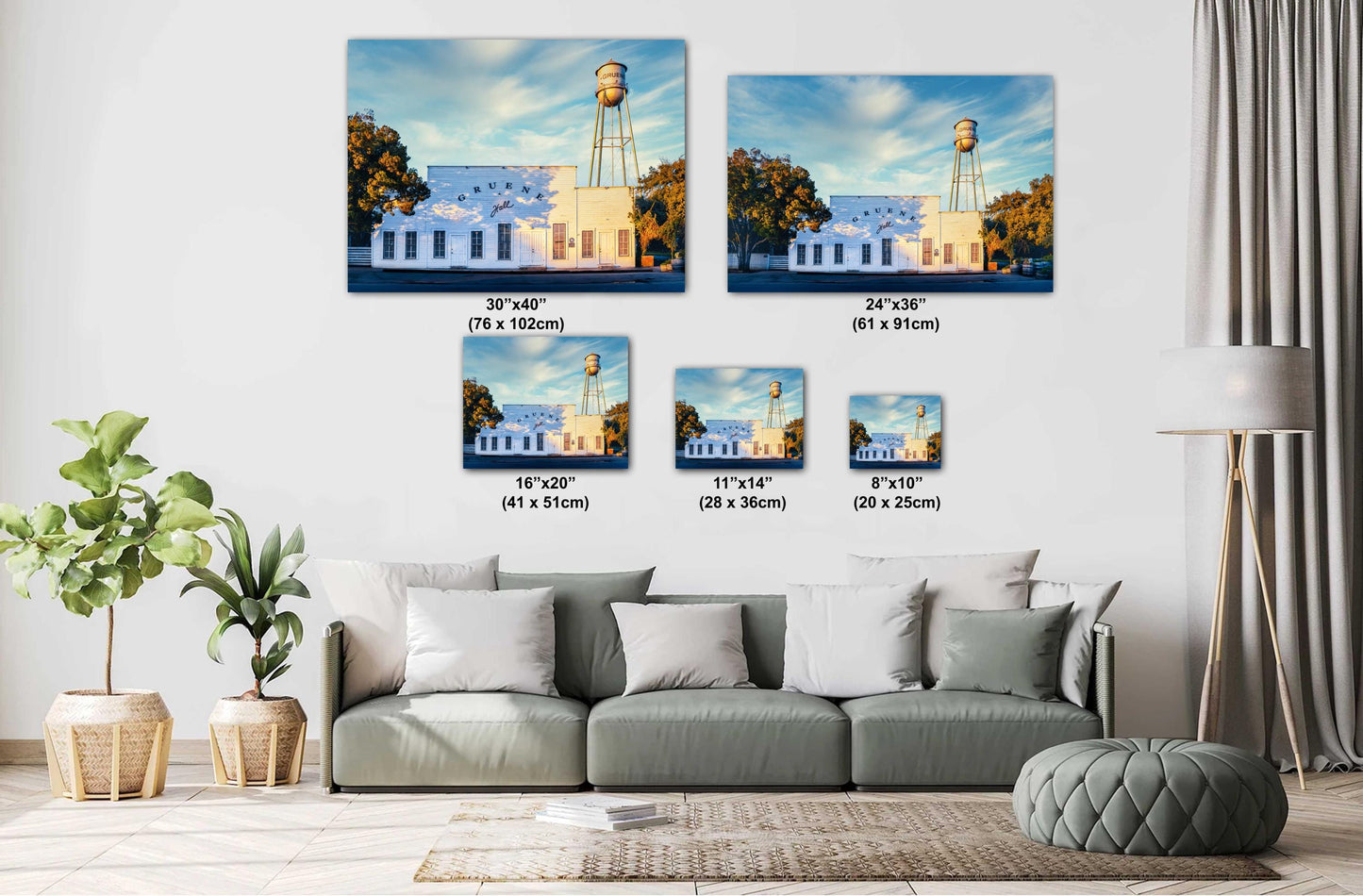 Texas Wall Art - Gruene Hall Photo Print – Oldest Dance Hall in Texas, Premium Paper, Canvas, Acrylic or Metal - Perfect Art for Home Decor