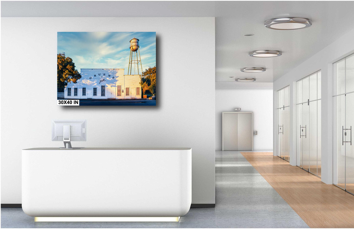 Texas Wall Art - Gruene Hall Photo Print – Oldest Dance Hall in Texas, Premium Paper, Canvas, Acrylic or Metal - Perfect Art for Home Decor