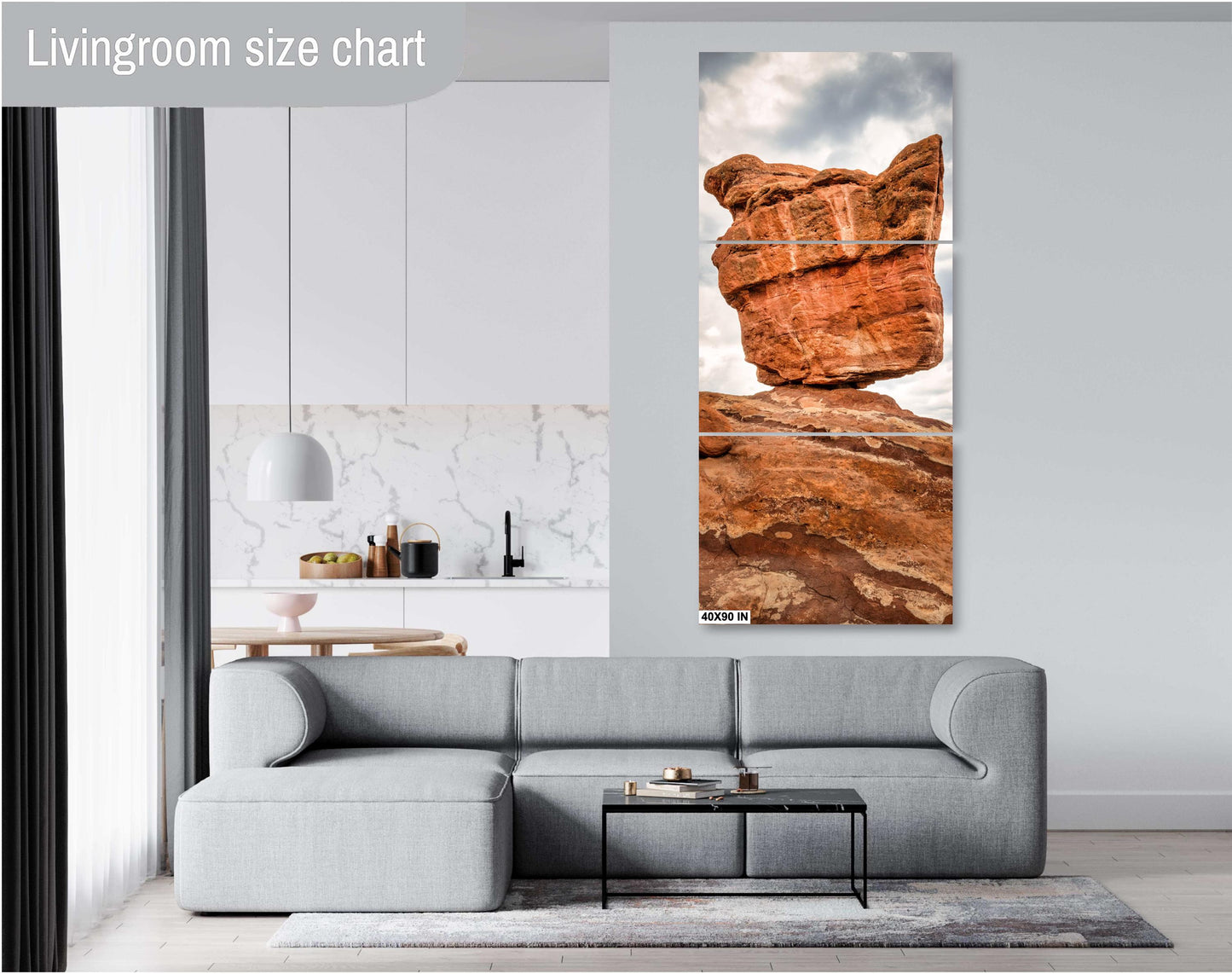 Balanced Rock Art Print | Garden of the Gods Landscape | Colorado Springs Wall Decor | Premium Photo, Canvas, Acrylic & Metal Options