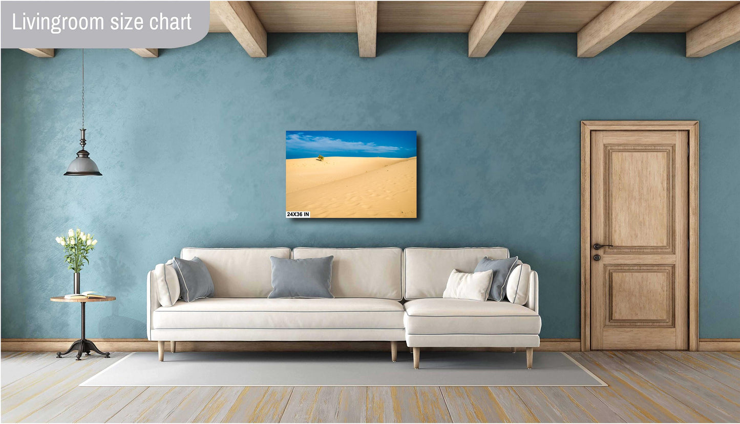 Monahans Sand Hills Photography - Texas Desert Landscape Wall Art Print for Southwest Home Decor % Unique Gift Idea