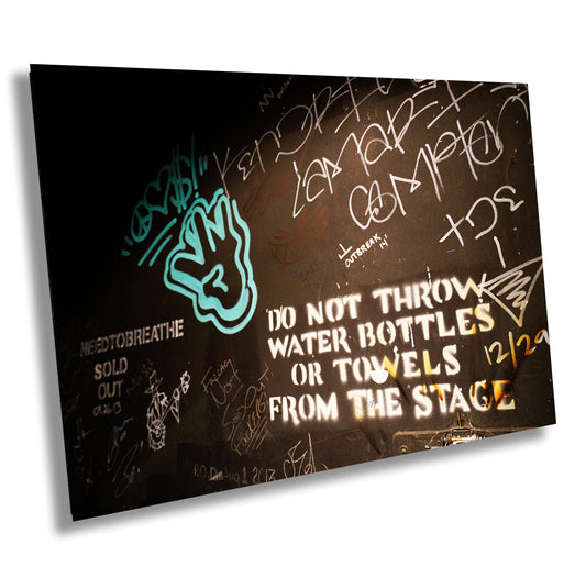 House of Blues Houston Concert Photography Print - Live Music Venue Wall Art Decor, Backstage Music Experience