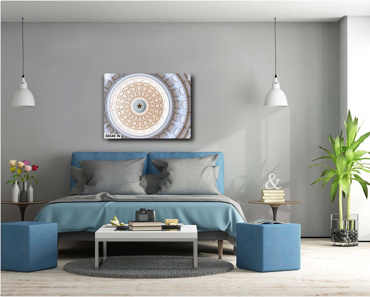 Texas State Capitol Fine Art Photography Print | Historical Rotunda Wall Art | Framed or Ready-to-Hang Canvas, Acrylic, Metal
